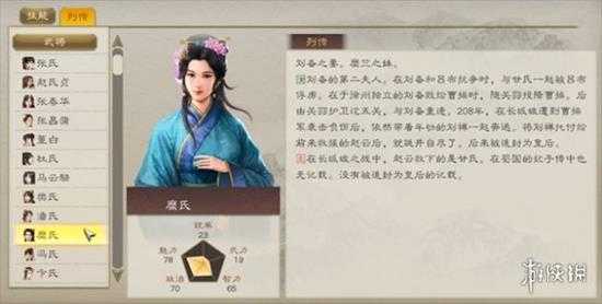 《三国志8重制版》全女将一览