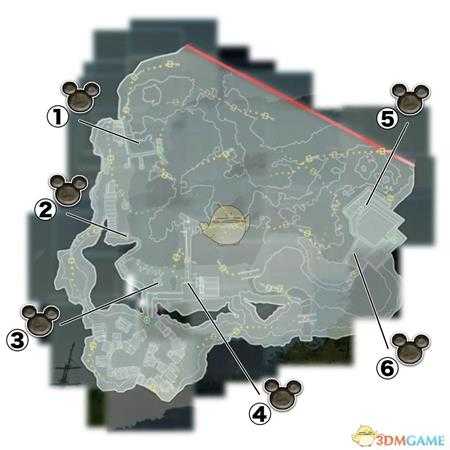 《王国之心3》加勒比海盗世界全米奇幸运标记位置攻略