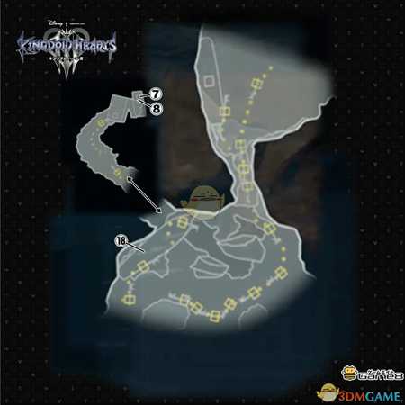 《王国之心3》加勒比海盗世界全宝箱位置攻略