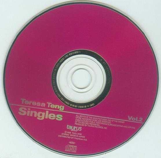 邓丽君《Singles》2CD(金牛宫版)[正版原抓WAV+CUE]