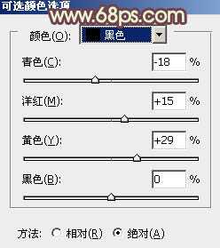 Photoshop为室内人像打造出古典淡黄色效果