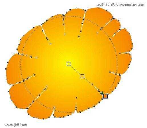 CorelDRAW(CDR)设计绘制质感的橙子和冰块实例教程