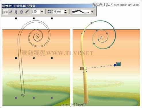 CorelDraw(CDR)彩色铅笔设计绘制美丽的卡通童话故事实例教程