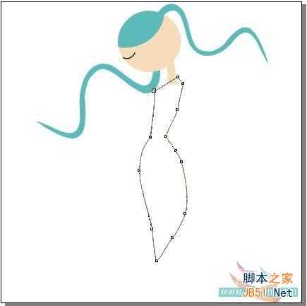 CorelDRAW(CDR)设计制作卡通风格少女插画鼠绘实例教程