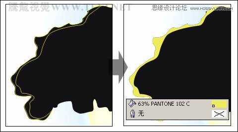 CorelDRAW实例教程：绘制随风飘舞的花瓣和月圆之夜飞逝的流星