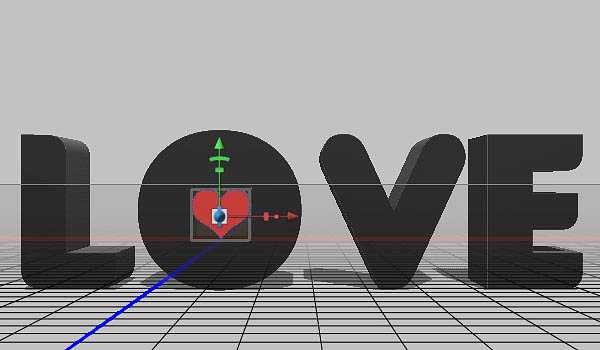 PS利用3D工具制作细腻的浮雕花纹立体字教程