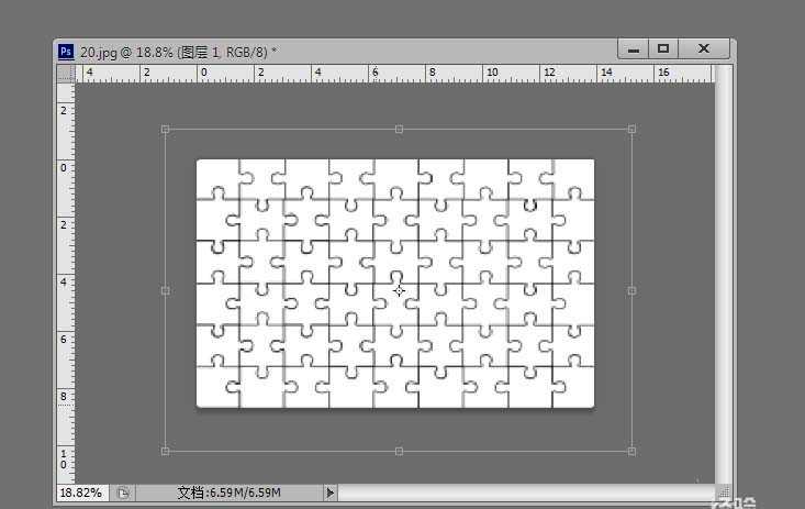 ps怎么制作拼图效果的图片? ps拼图的制作方法