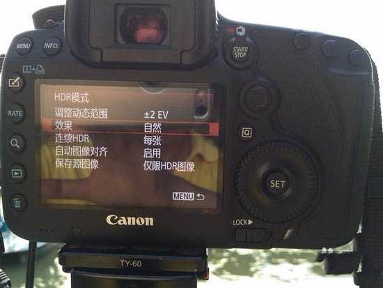 佳能5D3如何使用HDR功能?佳能EOS5D3的HDR功能使用方法介绍