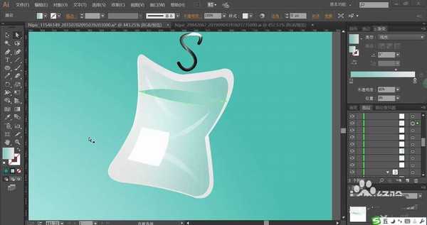 ai怎么设计盐水袋图标? ai吊水袋的画法
