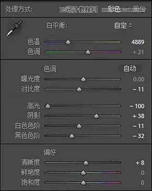 PS结合LR调出人像复古照片效果教程